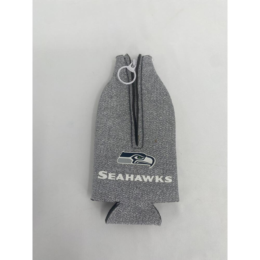 Seattle Seahawks Sparkle Beer Coozy Zipup Cover
